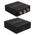 PowerMaster PM-33523 HDMI TO RCA AV NTSC/PAL Görüntü Dönüştürücü Çevirici Adaptör Metal Kasa