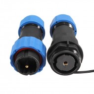 SD20 Su Geçirmez 1 Pin 20 Mm Düz Kablo Konnektör