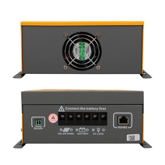 Sunsolar MPK60 MPPT Solar Şarj Kontrol Cihazı 60A (12V/24V/36V/48V Otomatik) 250V Maksimum PV LCD Ekranlı RS485 Portlu