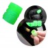 Sunup SN-21012 Yeşil Fosforlu Işık Saçan Lastik Sibop Kapak (Tekli)