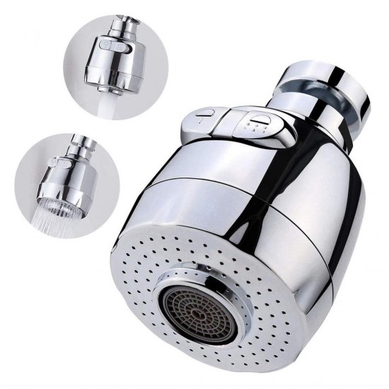 Sunup SN-27114 2 Kademeli Tasarruflu Musluk Başlığı 360 Derece