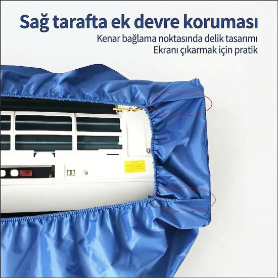 Sunup SN-29150 Duvara Monte Klima Temizleme Kılıfı 106cm