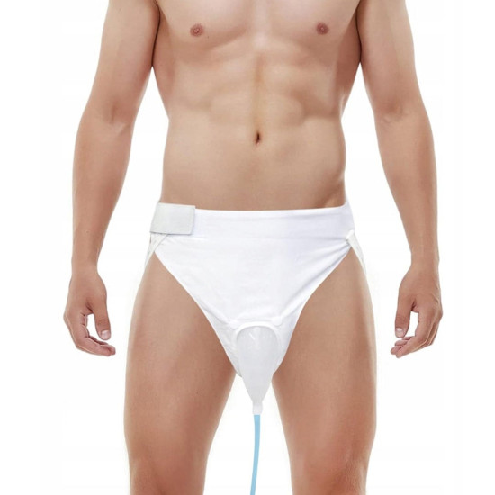 Sunup SN-29978 Erkekler İçin Silikon İdrar Toplayıcı Külotlu Üniter Sistemi