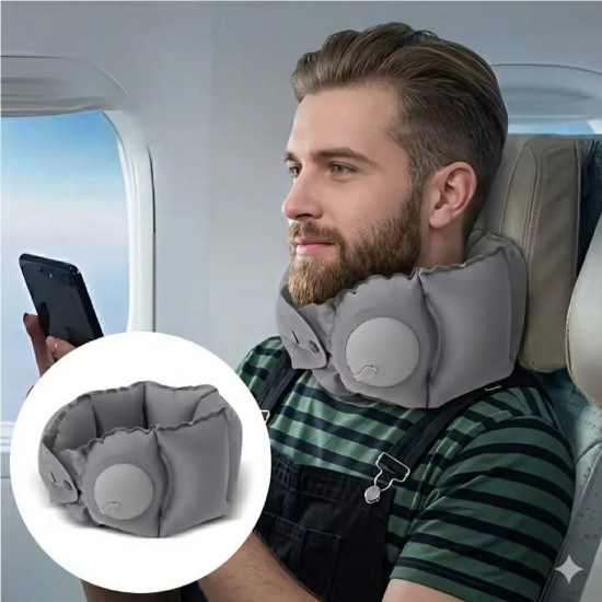 Sunup SN-29979 Taşınabilir Şişme Seyahat Boyun Yastığı