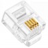 POWERMASTER Telefon Soketi 6P/4C (100'lü Paket)