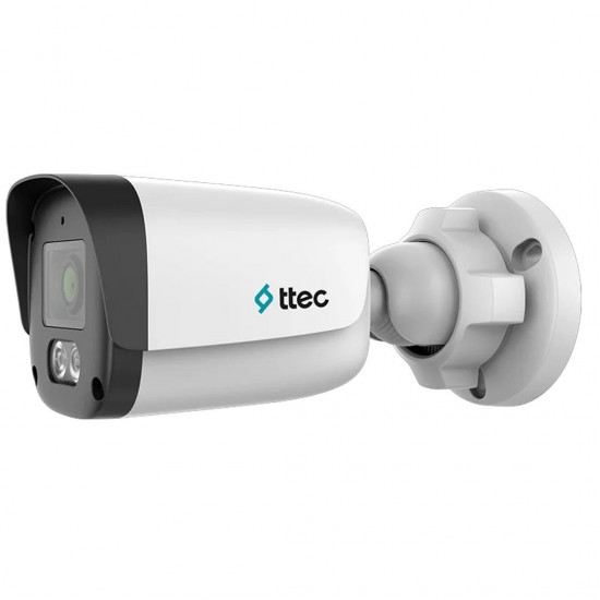 Ttec IPBP-2330M-M-LITE 2MP 2.8mm Sabit Lensli 30 Metre IR Sensörü Dahili Mikrofon IP Bullet Kamera