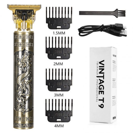 Vintage T9 Şarjlı Saç Sakal Kesme Makinesi