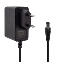 Weko 12 Volt 1 Amper 10 Watt Plastik Kasa Priz Tipi Adaptör (5.5x2.5 Uçlu)