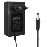 Weko WK-38601 18 Volt - 2 Amper 5.5*2.5 Mm Uçlu Yerli Üretim Priz Tipi Adaptör