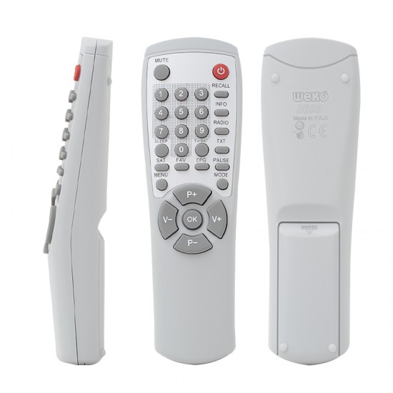 Vestel Combo 2200, Neta Blue 1000-1040-1080 Uydu Alıcı Kumandası