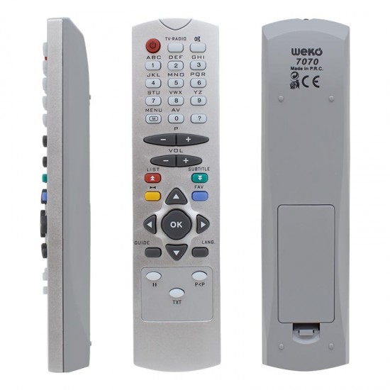 Vestel Seg 5000 FTA Uydu Alıcı Kumandası