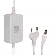 Weko Tottolet 1200 12 Volt - 3.2 Amper 5.5 2.5 Uçlu Yerli Üretim Plastik Kasa Beyaz Masaüstü Adaptör