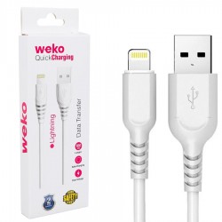 Weko WK-22019 USB To Lightning Telefon Şarj Kablosu
