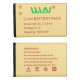 Wln KB-5C 3.7 Volt 1500 mAh 5.55WH Telsiz Batarya     